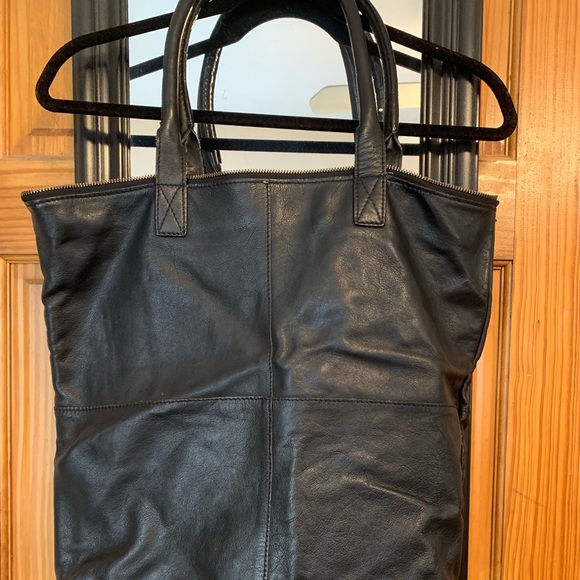 fat face leather bag